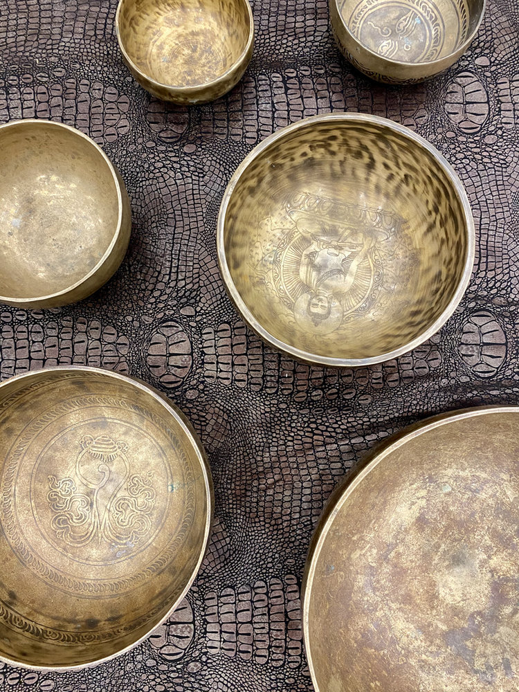 Singing bowls from Holistika’s wellness program